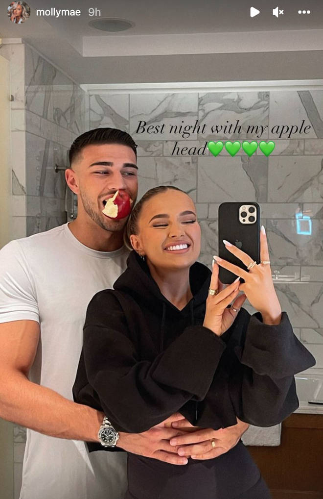 Molly-Mae Hague was surprised by Tommy Fury with a night in London on Valentine's Day