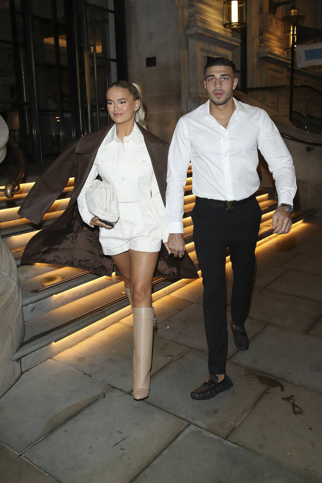 Molly-Mae and Tommy Fury went for dinner in London on Valentine's Day