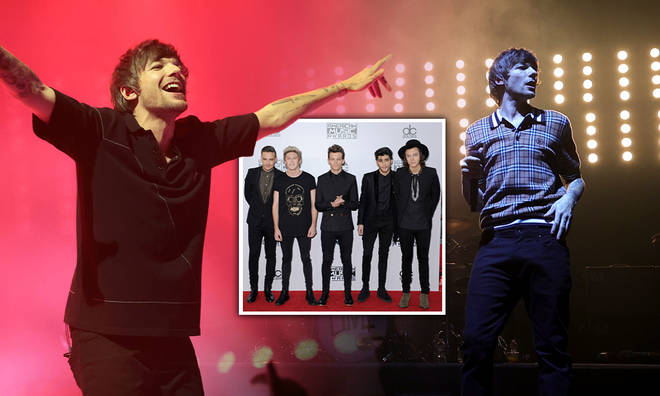 Louis Tomlinson performed a One Direction song on tour