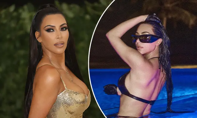 Kim Kardashian's latest pool pictures have fans saying the same thing