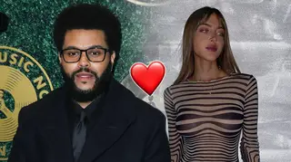 The Weeknd was spotted kissing rumoured girlfriend Simi Khadra