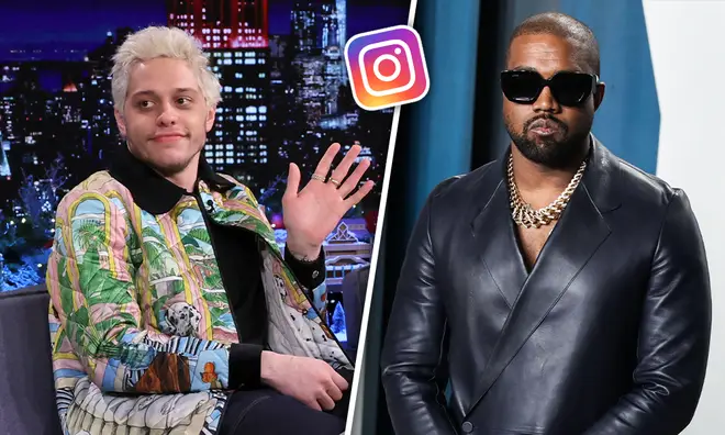 Pete Davidson threw some shade before leaving Insta...