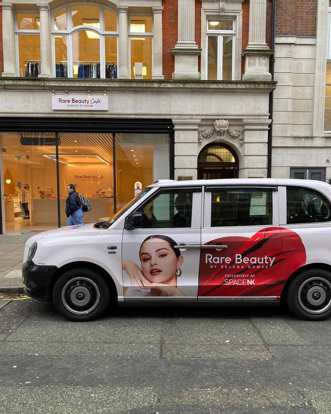 The Rare Beauty Café has hit central London