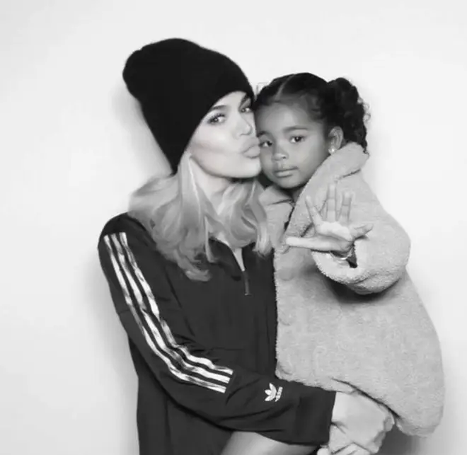 Tristan Thompson and Khloe Kardashian share daughter True