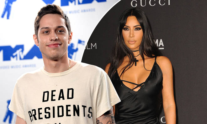 Pete Davidson was spotted with a hickey on his neck amid his romance with Kim Kardashian