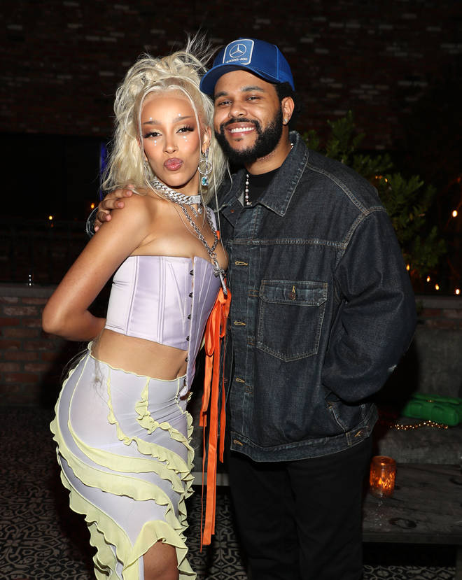 Doja Cat and The Weeknd are close friends