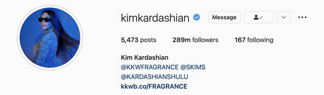 Kim Kardashian has dropped West from her last name on social media