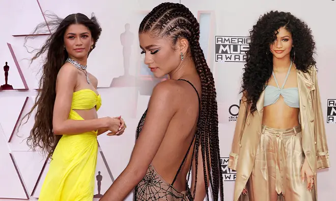 Zendaya's hair never misses...