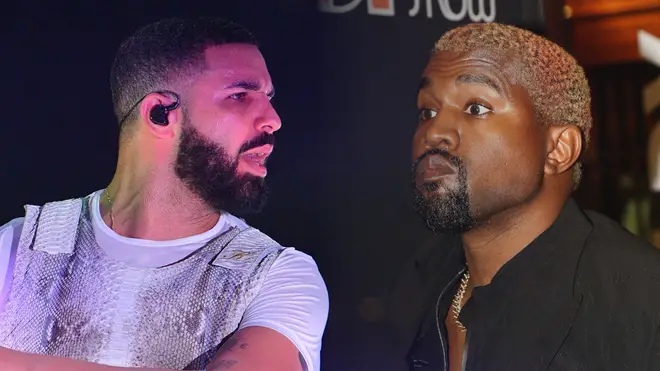 Kanye West has gone to Twitter to rant about about Drake
