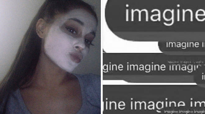 Ariana Grande has released a new single titled 'Imagine'