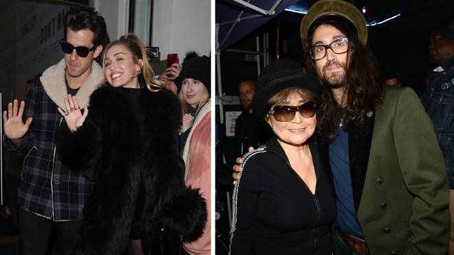 Miley Cyrus, Mark Ronson And Sean Ono Lennon cover 'War Is Over (Happy Xmas)