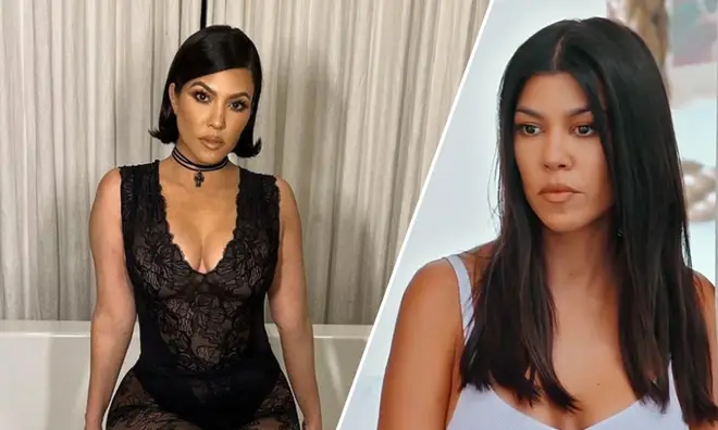 Kourtney Kardashian has come under fire for agreeing with Kim over her 'work harder' ethic