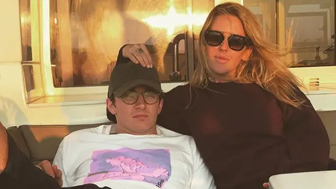 Ellie Goulding and Caspar Jopling.