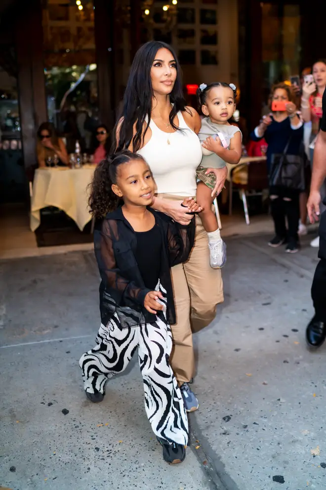 Kanye West warned ex wife Kim Kardashian once again about their daughter North using TikTok