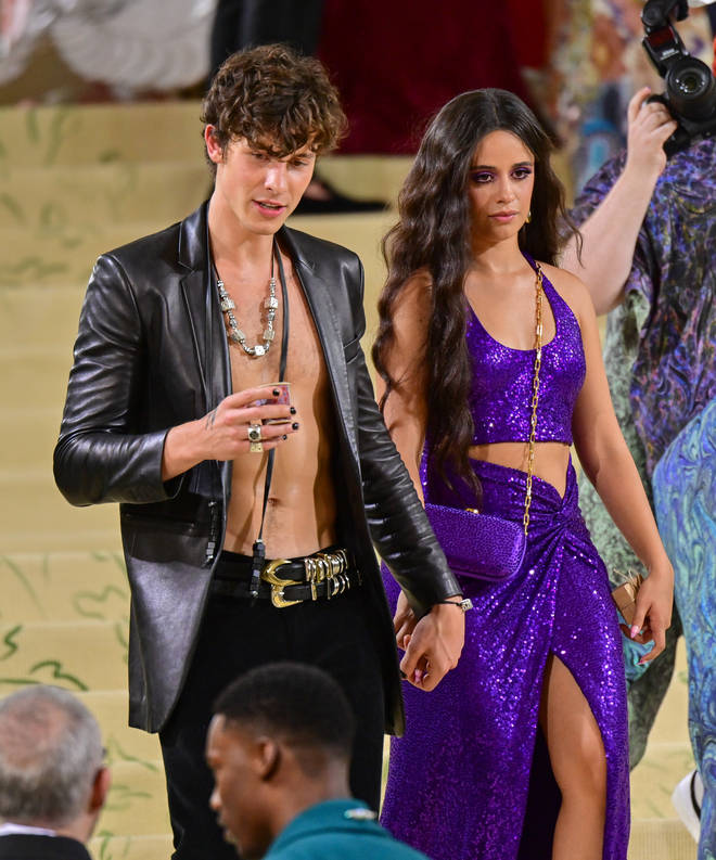 Camila Cabello and Shawn Mendes at the MET Gala 2021