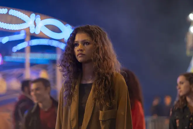 Zendaya portrays Rue on HBO's Euphoria