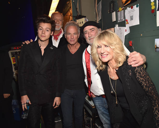 Harry Styles and Mick Fleetwood are long-term friends