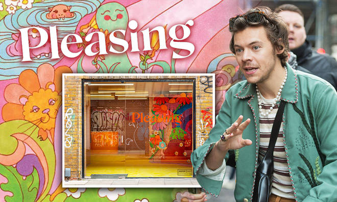 Inside Harry Styles' Pleasing Pop-Up Shop In - Capital