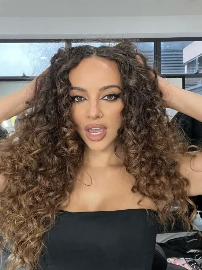Jade Thirlwall showed off her tour makeup