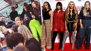 Little Mix joined their fans on a boat tour around Amsterdam