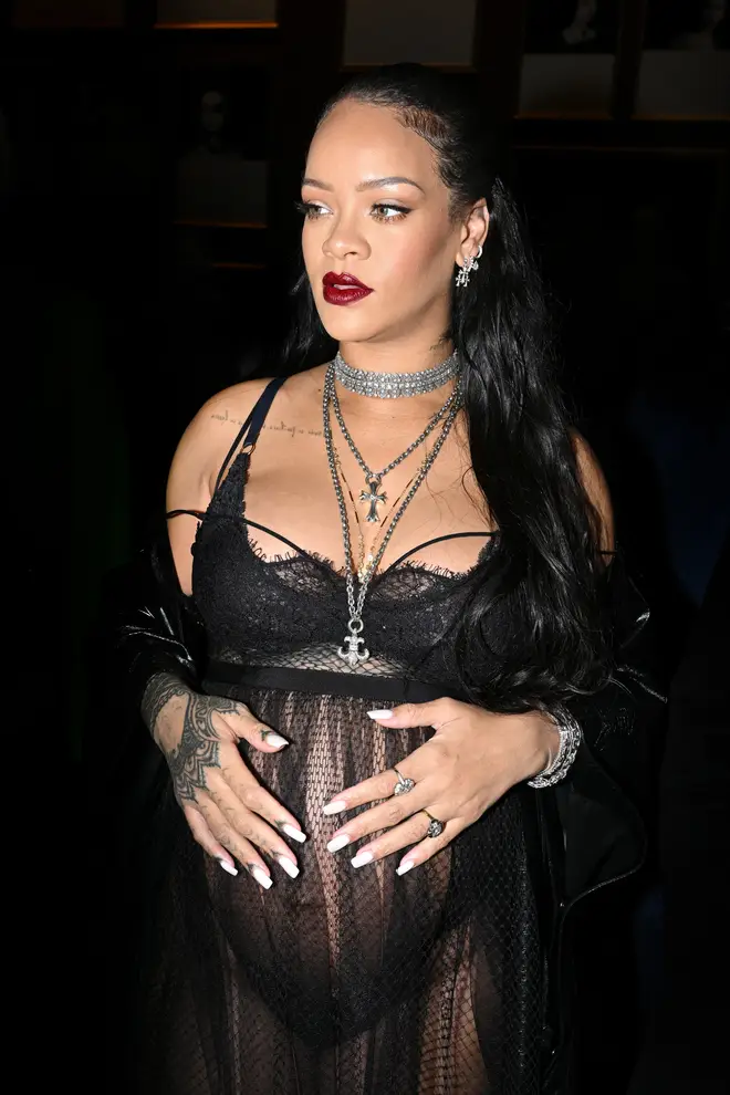 Rihanna is due to become a first-time mother this year