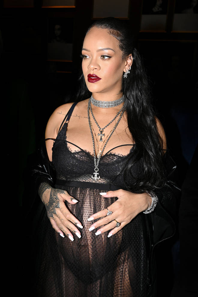 Rihanna is due to become a first-time mother this year