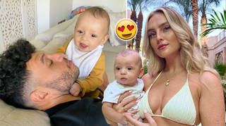 Fans can't get over how similar Perrie Edwards' son baby Axel and Alex-Oxlade Chamberlain look