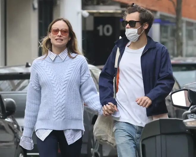 Harry Styles has been seen around Soho with girlfriend Olivia Wilde