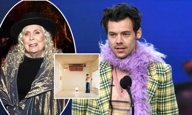 Joni Mitchell approves of Harry Styles' album name