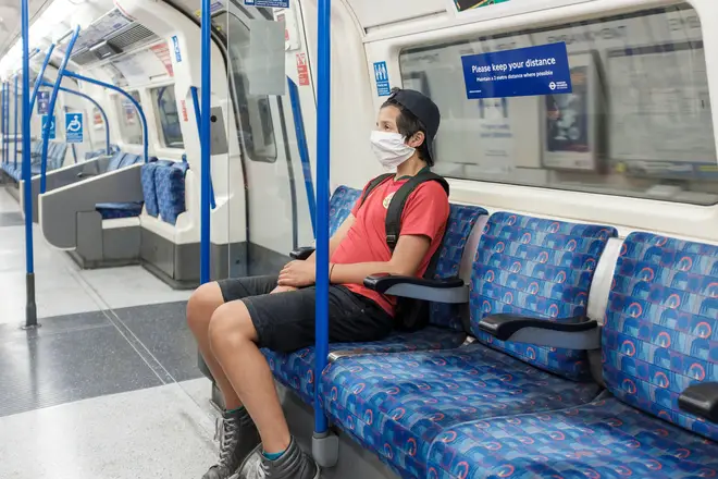 People are being advised to avoid contact with other people and wear face masks if they have a cold