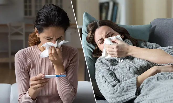 People with a cold are being urged to stay at home and avoid contact with others from Friday