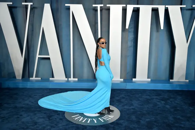 Kim Kardashian at the Vanity Fair Oscar party