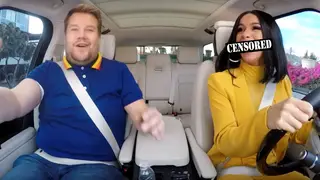 Cardi B gets behind the wheel in her own Carpool Karaoke