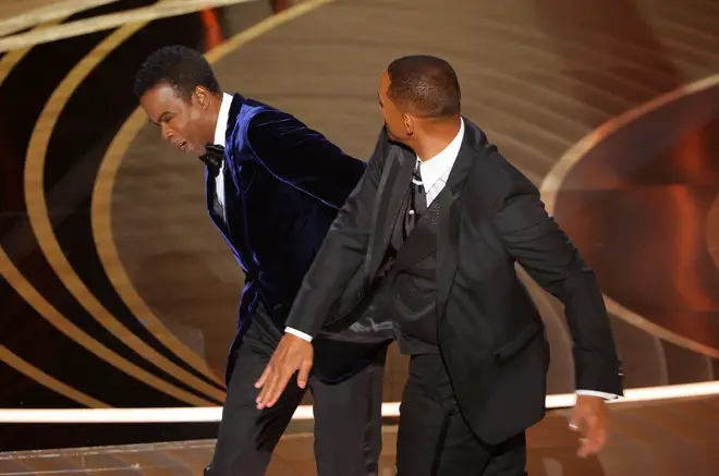 Will Smith stormed the Oscars stage to slap Chris Rock