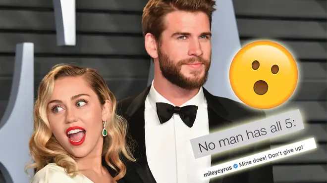Miley Cyrus made this shocking admission about Liam Hemsworth.