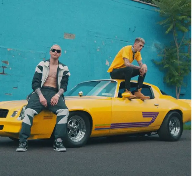 Pete Davidson also starred in MGK's video for 'Loco'.