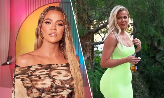 Khloé Kardashian has denied claims that she's had butt implants