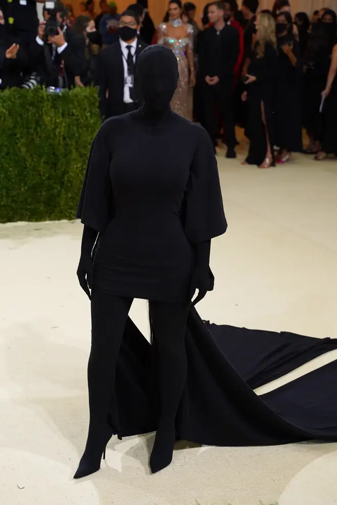 Kim Kardashian at 2021's Met Gala