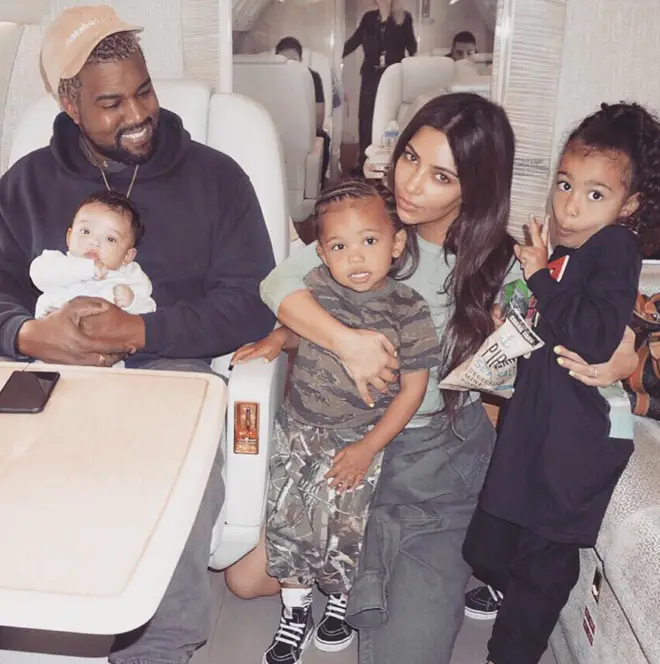 Kim Kardashian and Kanye West have four kids together