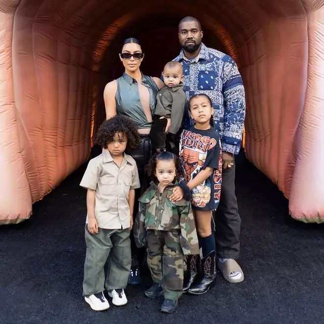 Km Kardashian shares four kids with Kanye West