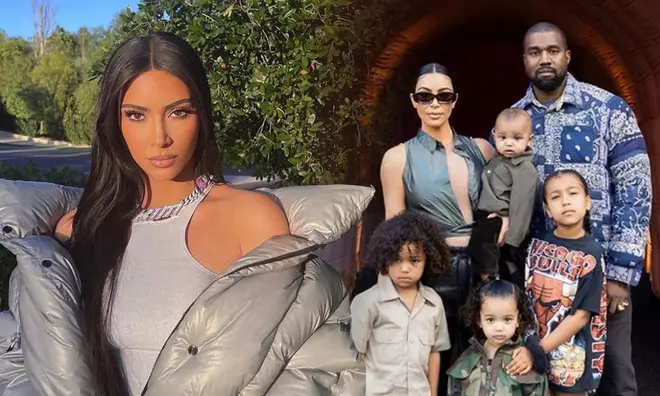 Kim Kardashian got candid about her kids and divorce from Kanye West in a new interview