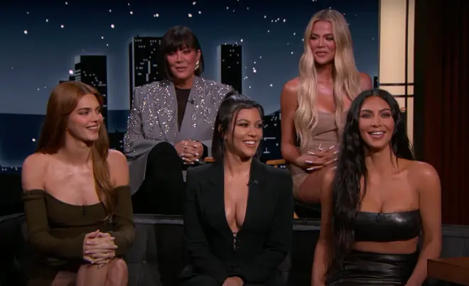 The Kardashian clan spoke about their new reality TV show with Jimmy Kimmel