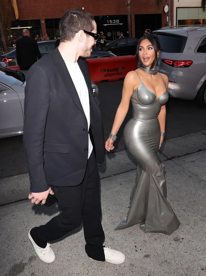 Kim Kardashian and Pete Davidson made their first red carpet appearance