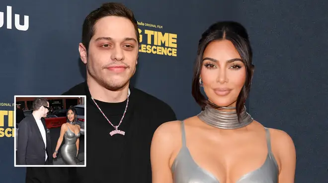 Kim Kardashian and Pete Davidson attended The Kardashians premiere together