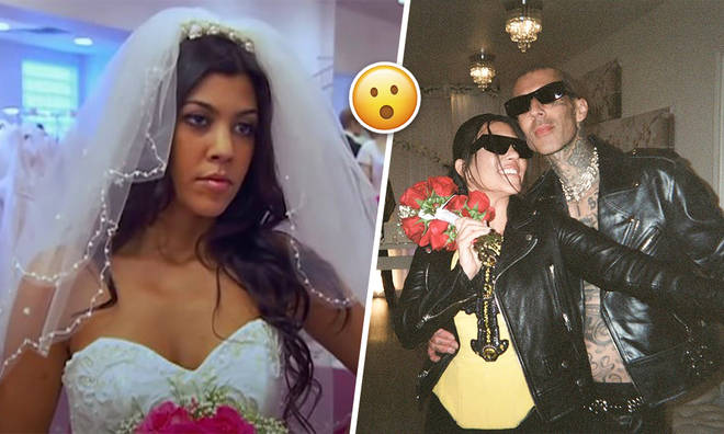 Kourtney Kardashian has had a Las Vegas wedding before