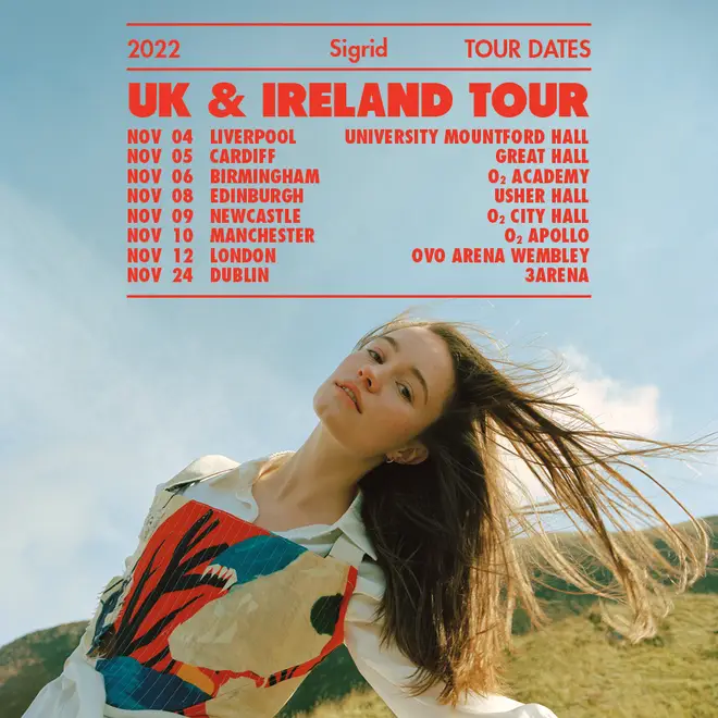 Sigrid's touring across the UK