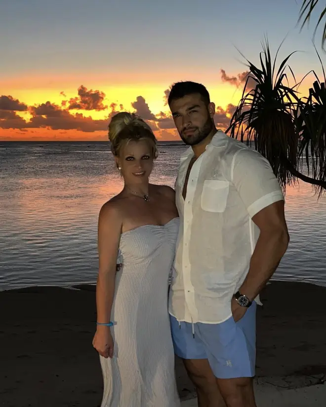 Britney Spears called Sam Asghari her 'husband' leading fans to speculate if they got married in secret