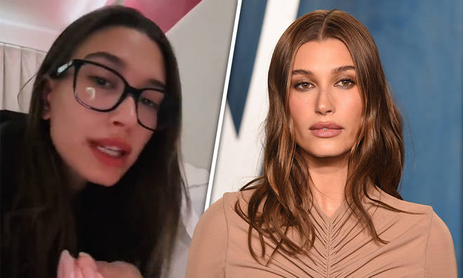 Hailey Bieber repeatedly begs for trolls to 'leave me alone' on TikTok