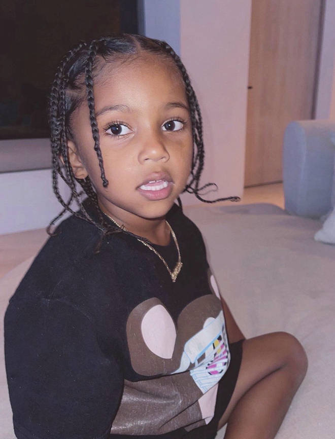 Kim Kardashian's son Saint, aged 6, saw a message about 'unreleased footage' from her leaked tape