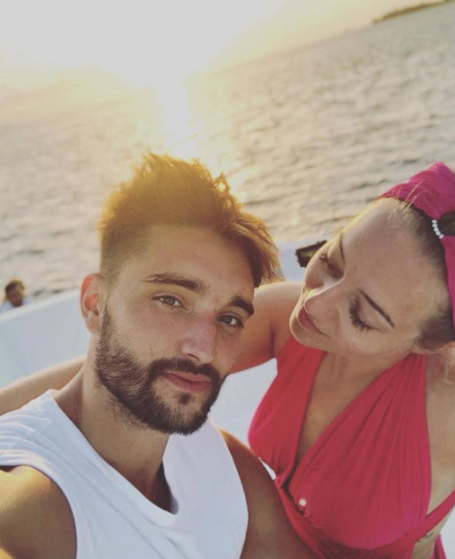 Tom Parker and Kelsey Hardwick married in 2018